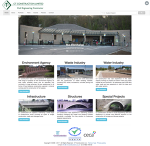 CT Construction Ltd. website