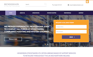 Henderson Stocktakers website